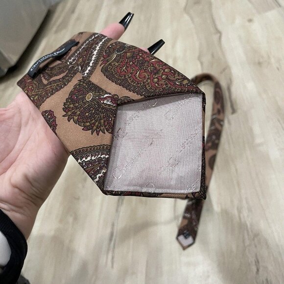 Vintage VTG Christian Dior Monsieur 100% All Silk Tie Necktie - Picture 3 of 4